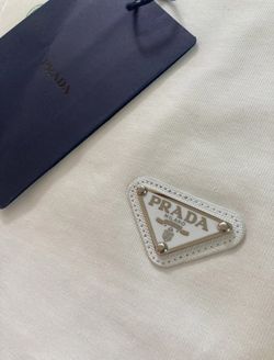 Prada New Off-White Logo T-Shirt XL NWT