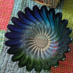 Vintage Studio Nova Germany Beautiful Décor Glass Bowl Masterpiece