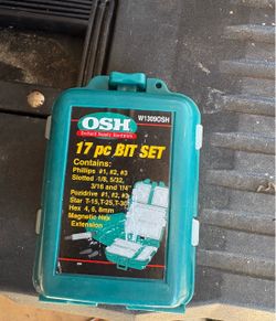 OSH 17-Piece Screwdriver Bit Set