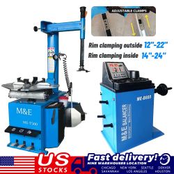 14"-24" Tire Changer Machine and Wheel Balancer Combo