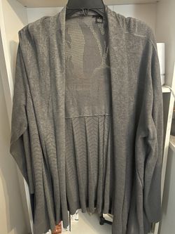Gray Cardigan