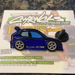 Leen Customs LJ Garcia Blue Honda Civic