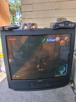 32 inch Sanyo CRT Gaming TV