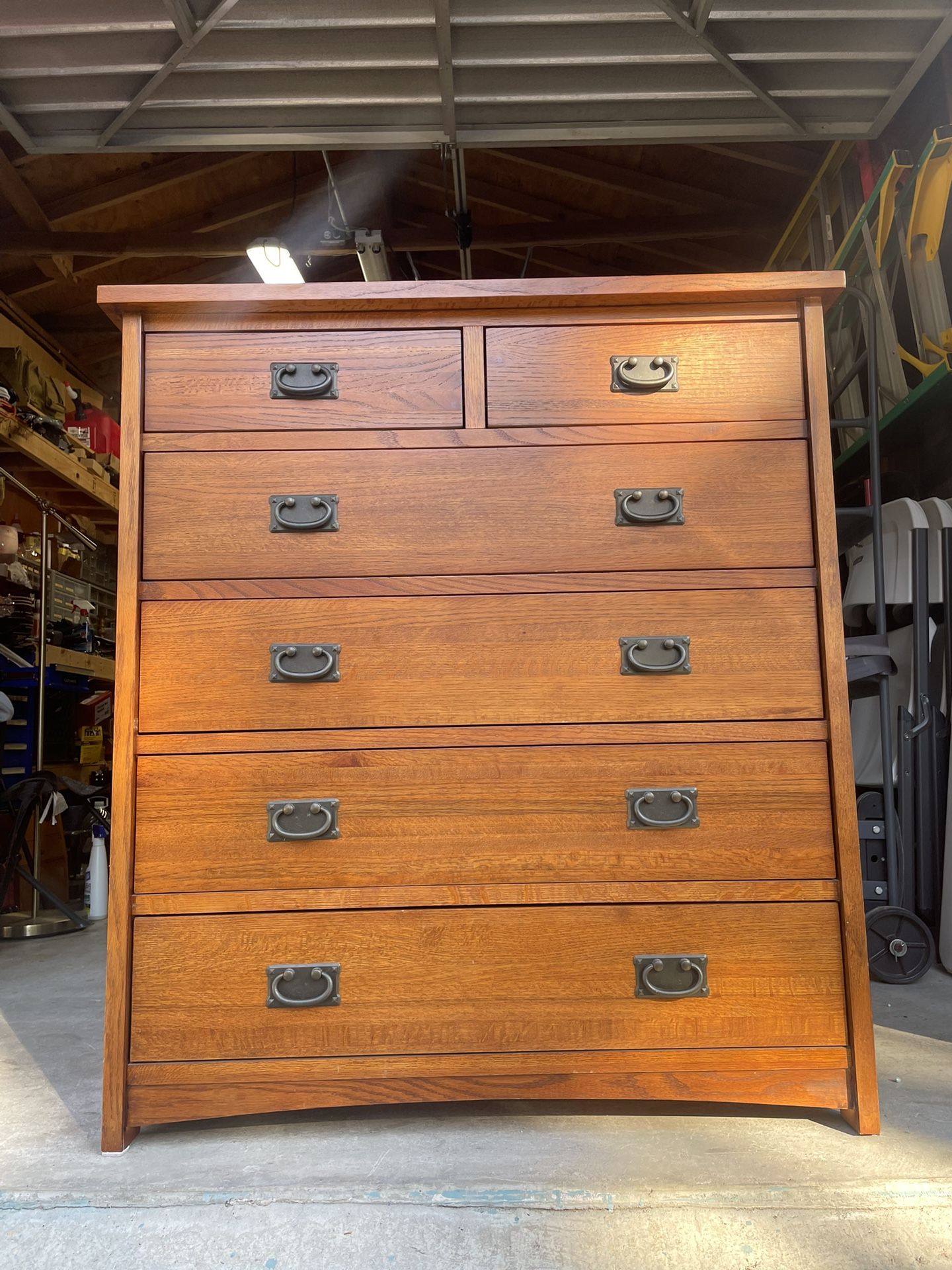 6 Drawer Wooden Dresser