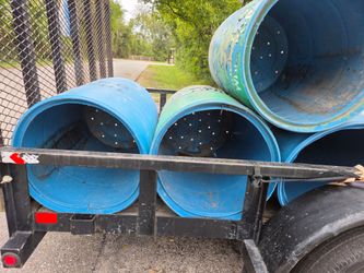 Plastic Barrels With or Without Holes