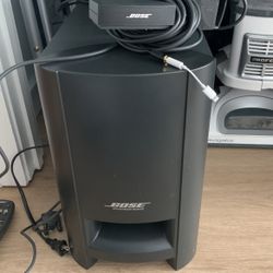 BOSE SPEAKERS SUBWOOFER SOUND SYSTEM