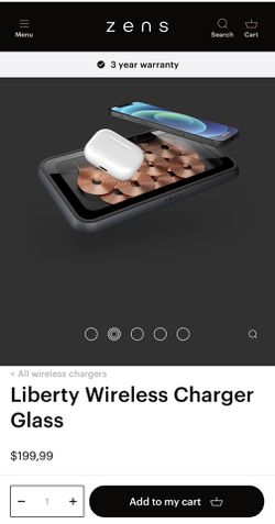 Zens Liberty Multi-Device Wireless Charger (Special Edition) Thumbnail