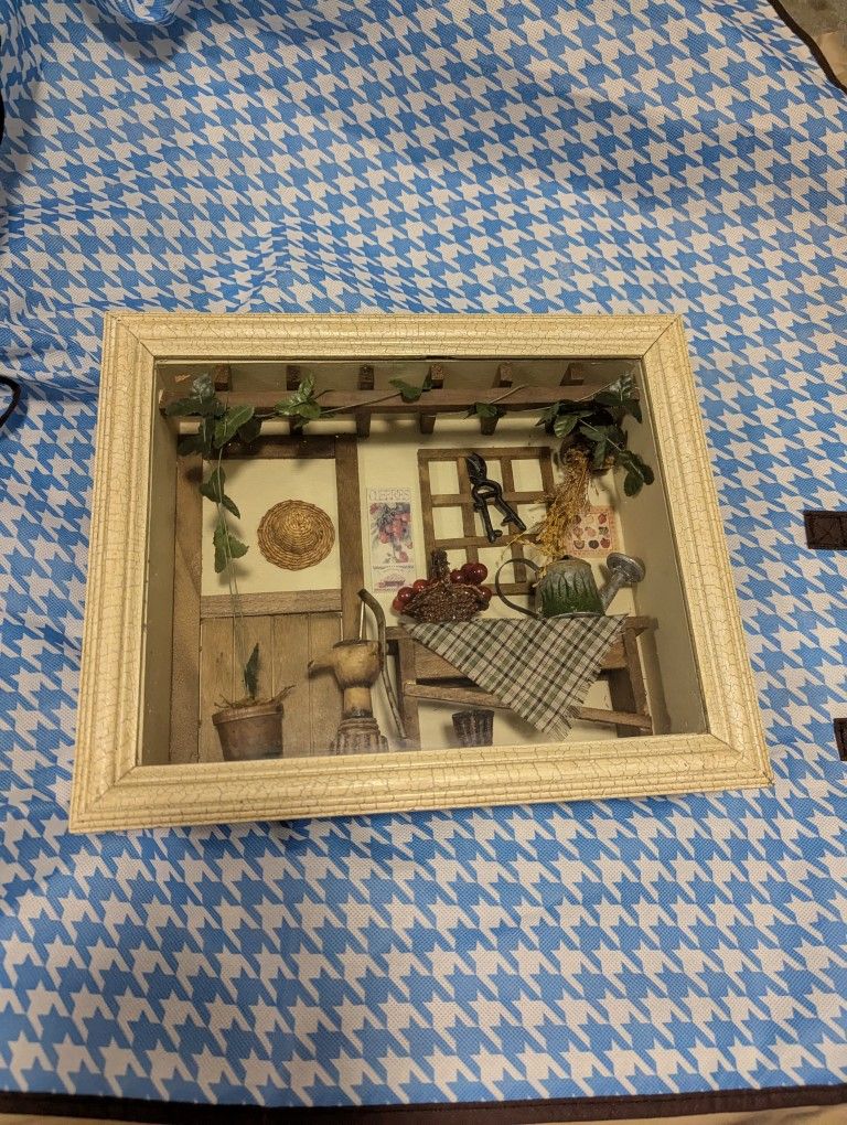 Shabby Chic Cottage Kitchen Diorama