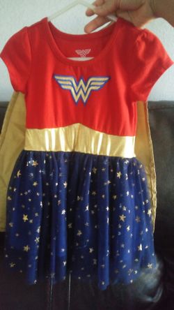 Disfraz Para Niña, Wonder Woman .