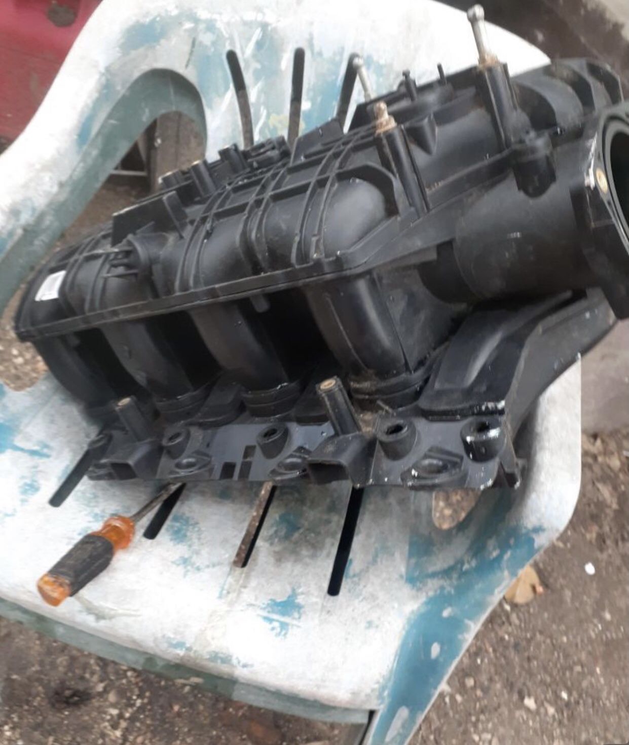 Tbss/nbss Intake Manifold With Throttle Body