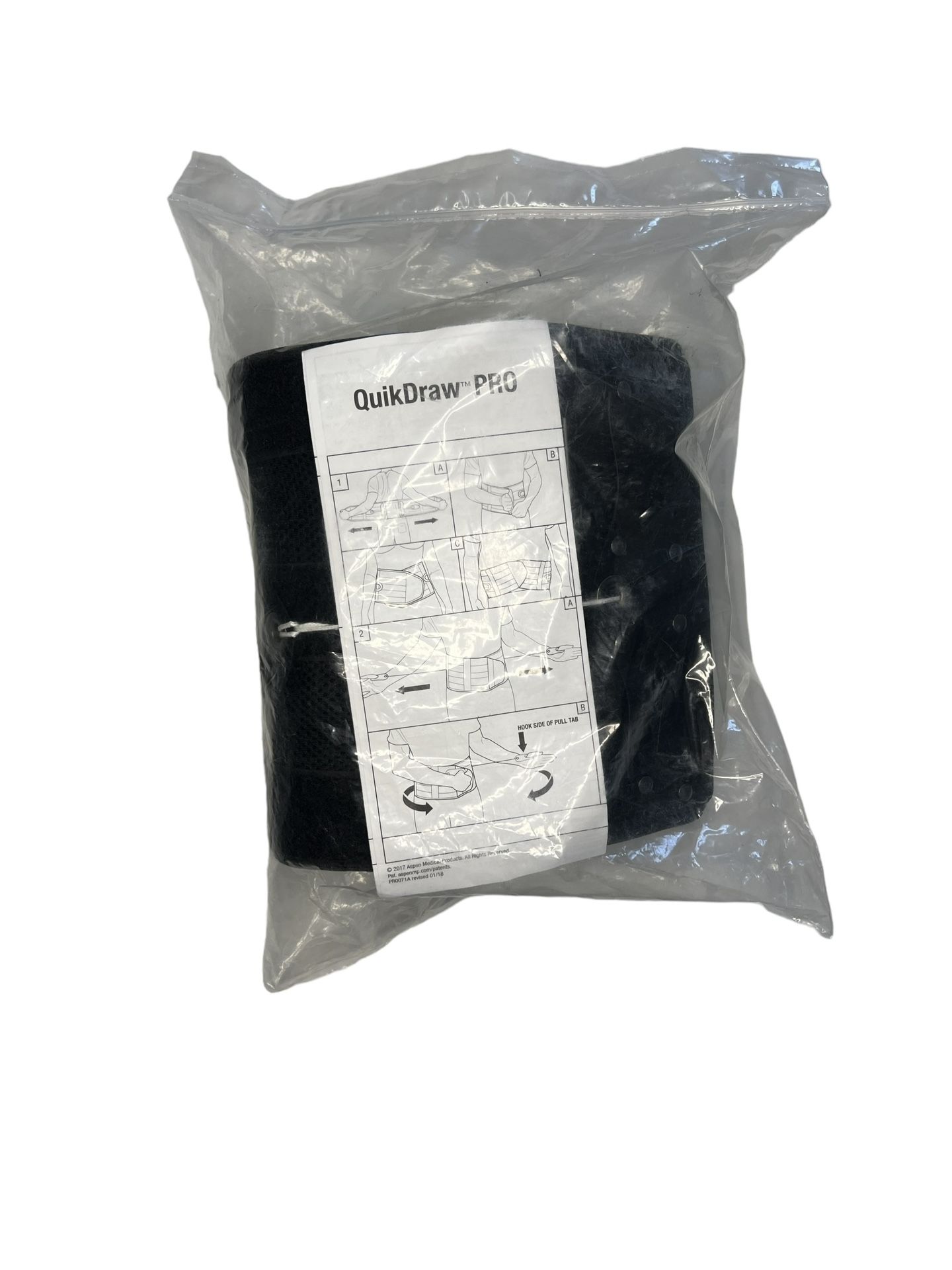 Aspen Medical Quikdraw Pro Back Brace Support XXL • NEW • Soporte De Espalda