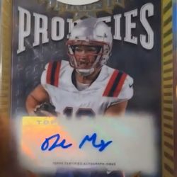 Drake Maye Prodigies Rookie Auto