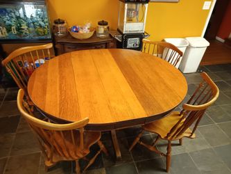 Hastings & Co. Tabletop, Ethan Allan chairs
