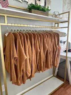 Clothing Rack with hangers