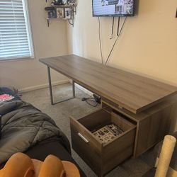 Desk with Drawer