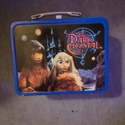 Vintage " The Dark Crystal " Metal Lunchbox