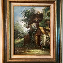 C. Faria Signed Painting