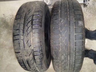 2 Continentals 215 /65 /17