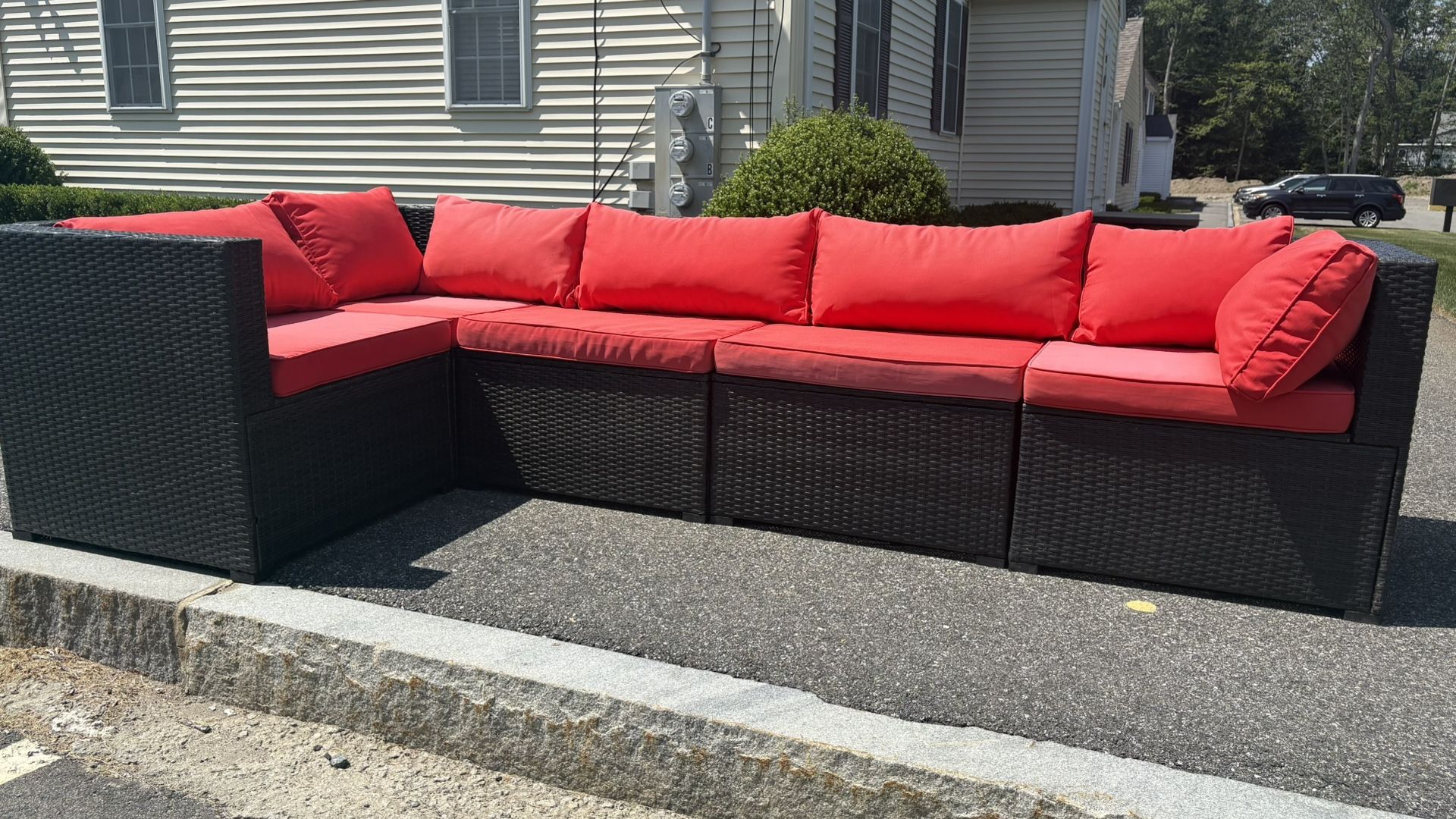 Wicker Sectional 