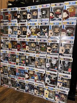FUNKO pOPS $10 EACH