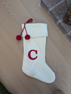 Letter "C" Stocking