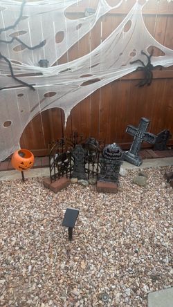 Halloween cementary