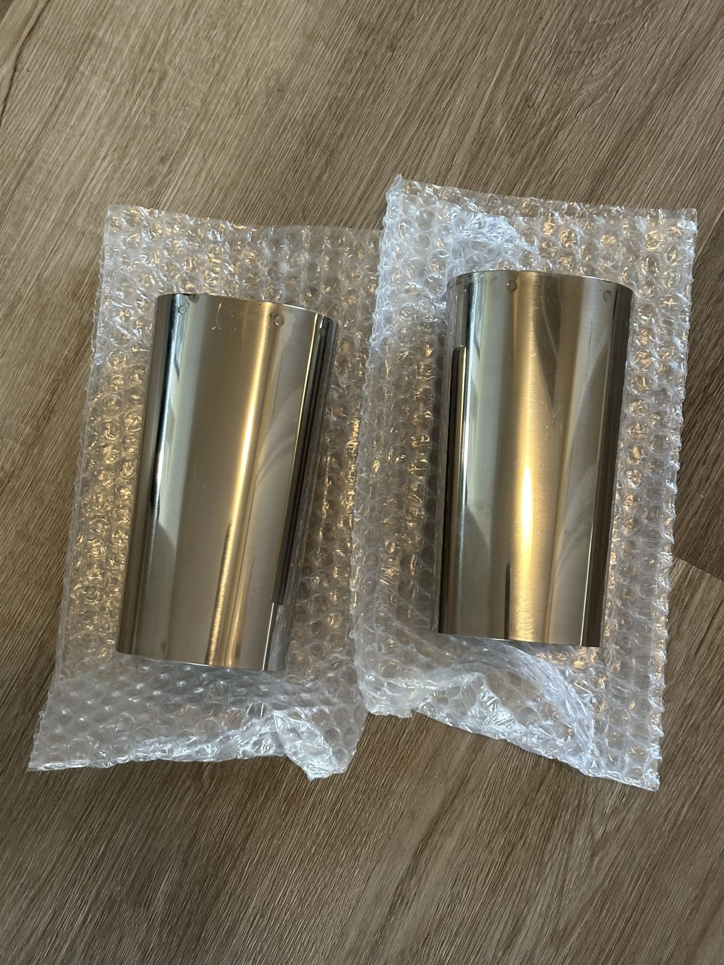 Harley Upper Slider Fork Covers Chrome