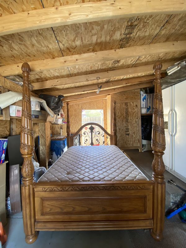 Queen/Full bed frame for Sale in Denver, CO OfferUp