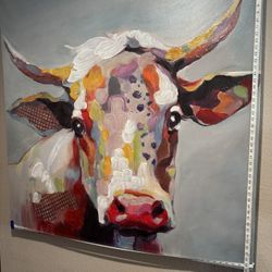 Gigant Cow Canvas 