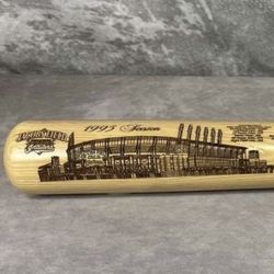Cleveland Indians 1995 Season Laser Engraved Baseball Bat