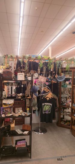 Jewelry handbags clothes and knick knacks
