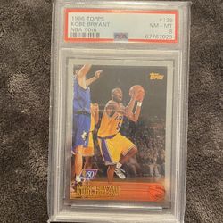 Kobe Bryant Topps 50th Anniversary Rookie Psa 8