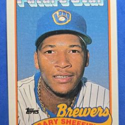 Really Nice Pair of Gary Sheffield Rookie Cards # 343 MINT 
