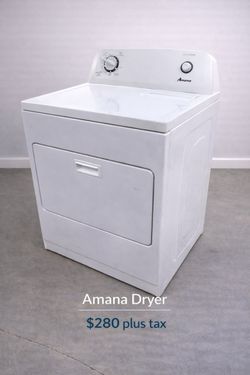 Amana Electric Dryer