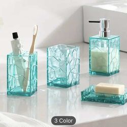 NEW bathroom Accessories With Matching Shower Curtain And Inner Liner W/hooks