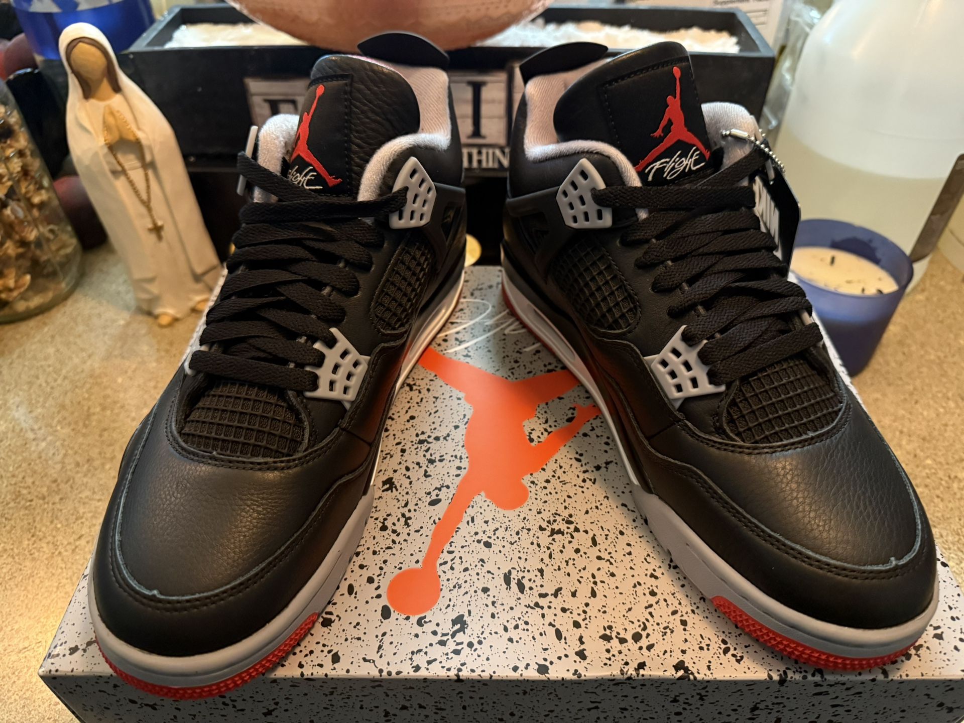 Air Jordan 4 Bred Reimagined 9.5