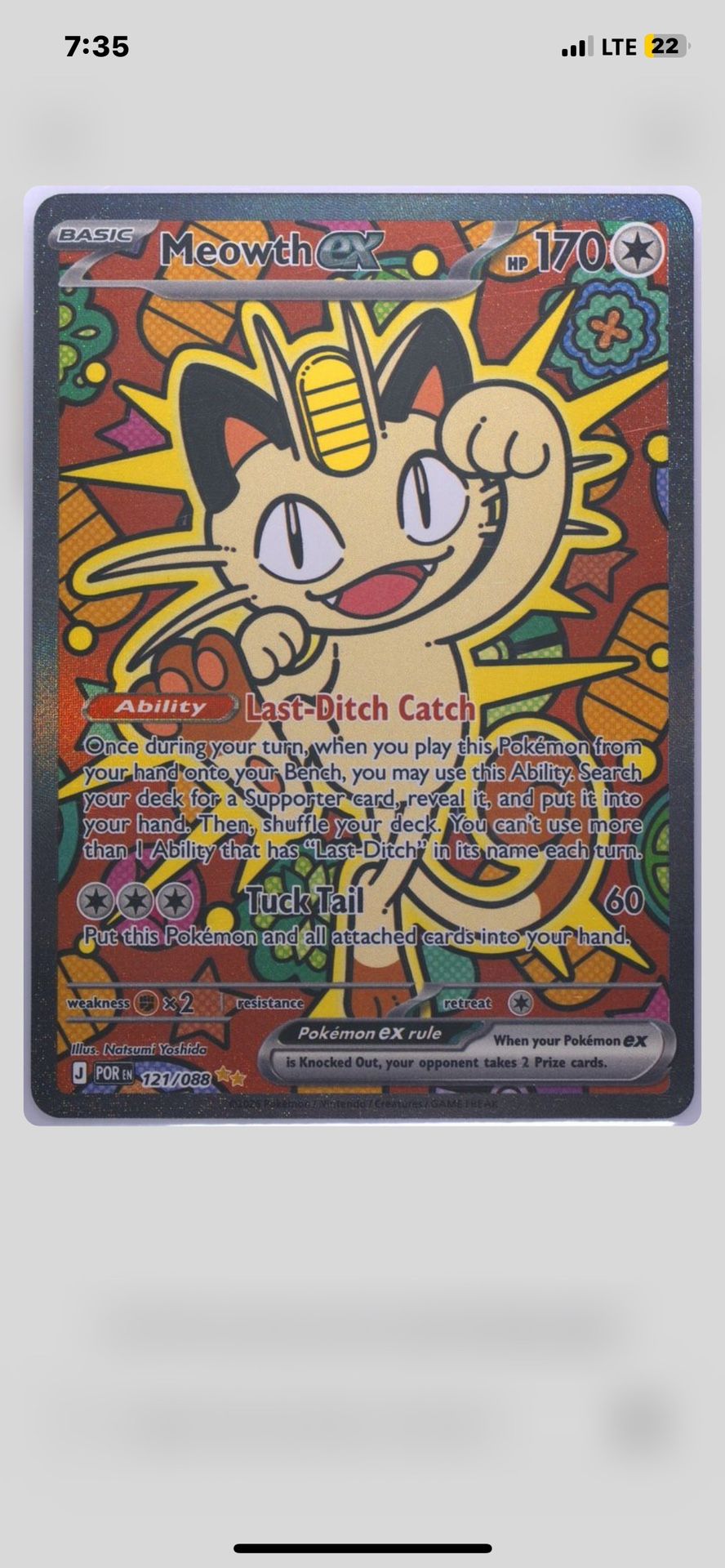 Band New Meowth EX