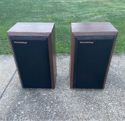 Cerwin Vega Speaker AT-8 Stereo Speakers Set Pair Vintage Model AT8 Cerwin-Vega