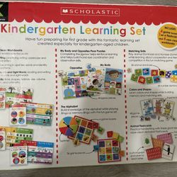 Kindergarten learning set 