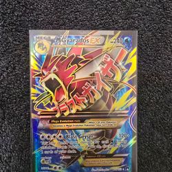 Mega Gyarados EX Pokémon Card 115/122 Holo