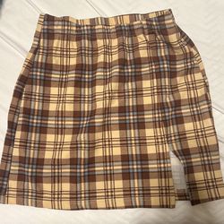 Medium Brown Skirt