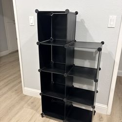 6 Cube Storage Organizer Shelves