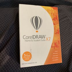 CorelDRAW Home & Student Suite X7 Sealed