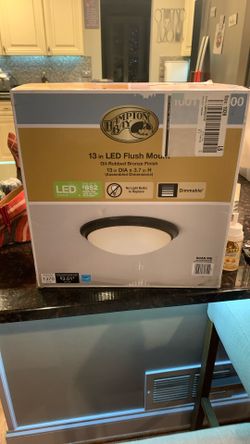 Hampton Bay 13” LED Flush Mount Fixture