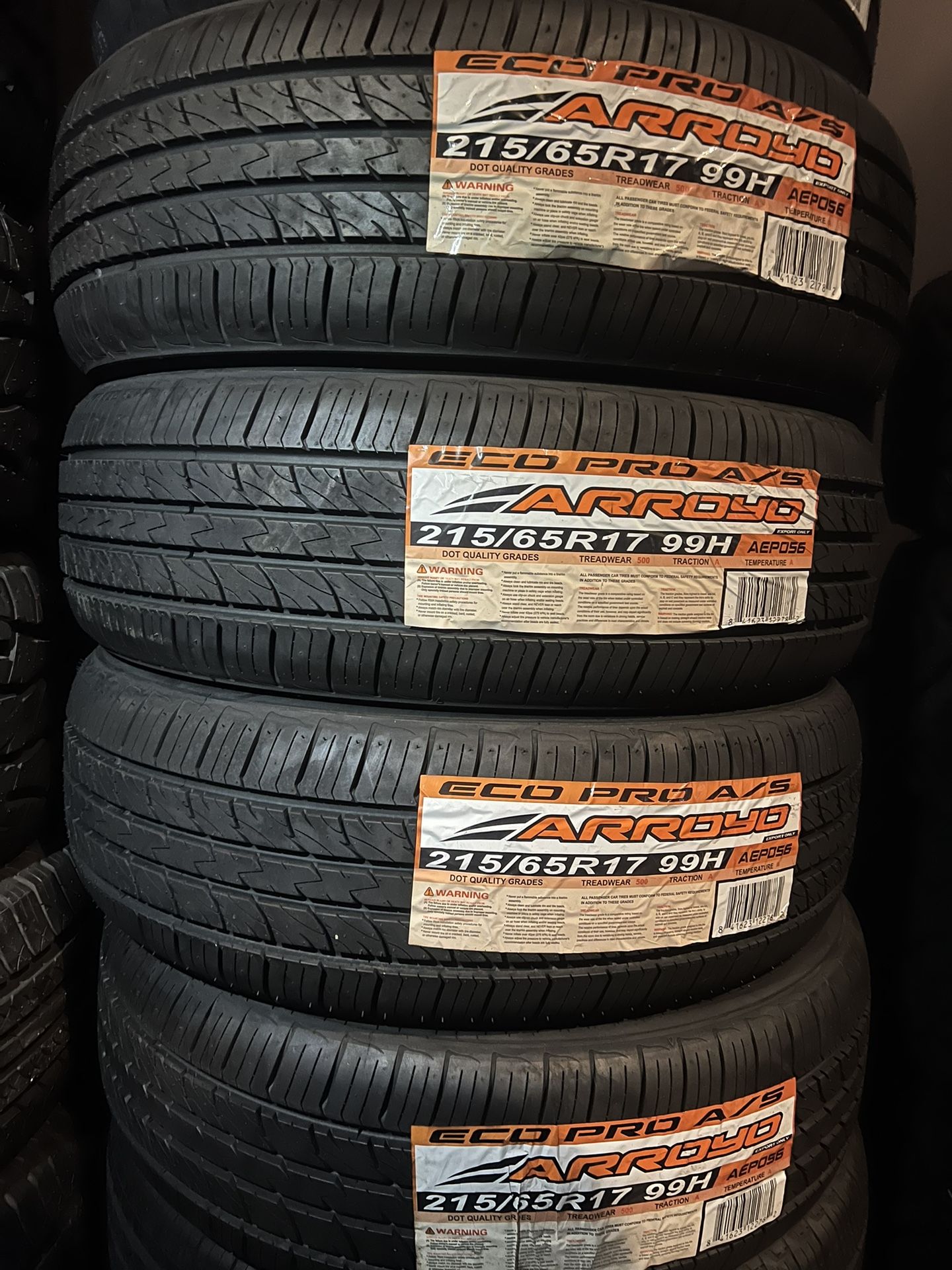 215/65/17 New Tires Set Of 4 Arroyo Installed And Balanced Set De 4 Llantas Nuevas Instaladas Y Balanceadas 