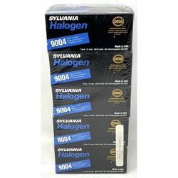 Lot of 10 Sylvania 9004 Halogen Headlight Bulb