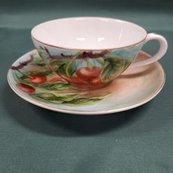 Kaysons Fine China Golden Rhapsody Coffee Tea Cup and Saucer Set 1961-Japan 