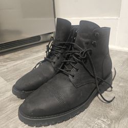 Thursday Boot Co. Captain Boot - Matte Black Leather (BRAND NEW)