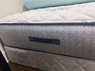 Pillow Top Mattress with Box Spring