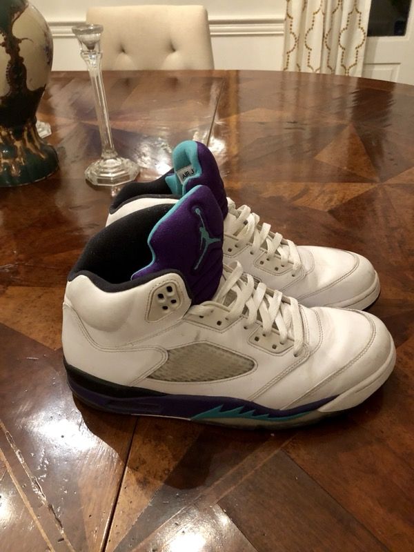 Jordan Retro Grape 5’s